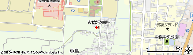 長野県長野市小島738周辺の地図