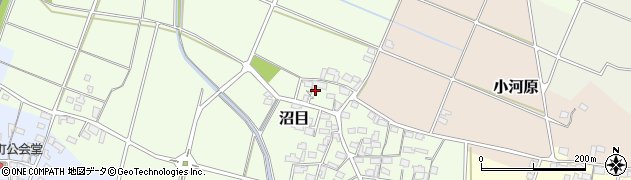 長野県須坂市沼目541周辺の地図