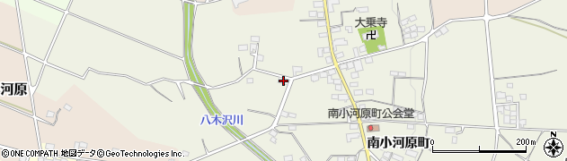 長野県須坂市南小河原町110周辺の地図