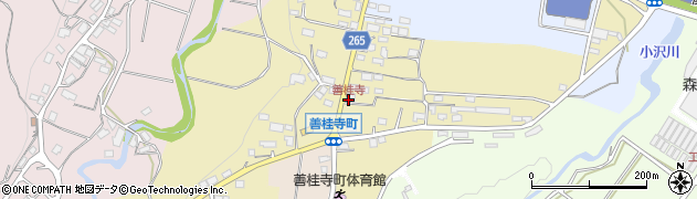 善桂寺周辺の地図