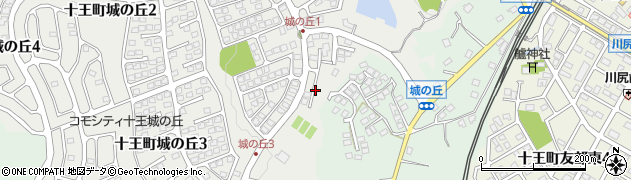 茨城県日立市十王町城の丘1丁目周辺の地図