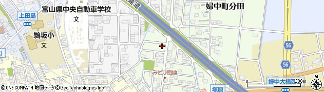 富山県富山市婦中町分田18周辺の地図