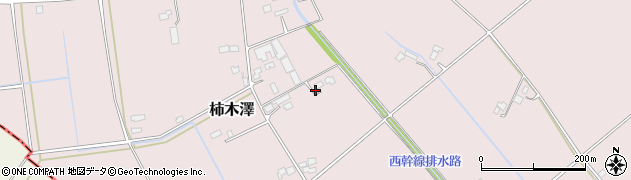 栃木県さくら市柿木澤503周辺の地図