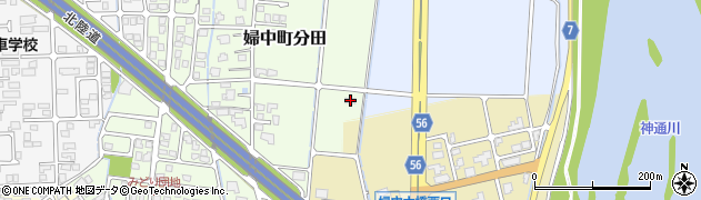 富山県富山市婦中町分田370周辺の地図