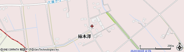 栃木県さくら市柿木澤572周辺の地図