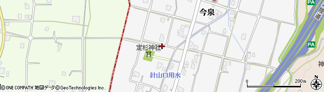 富山県高岡市今泉86周辺の地図