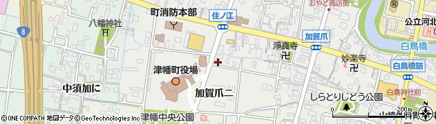 津幡木材株式会社周辺の地図