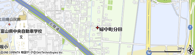 富山県富山市婦中町分田216周辺の地図