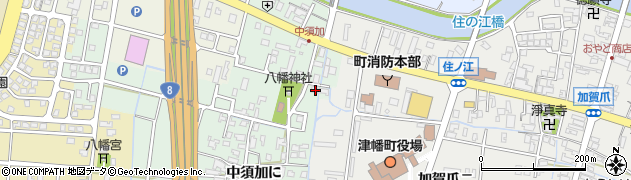 石川県河北郡津幡町中須加は2周辺の地図