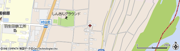 長野県長野市村山617周辺の地図