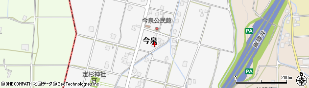 富山県高岡市今泉203周辺の地図