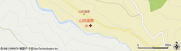 山田館周辺の地図