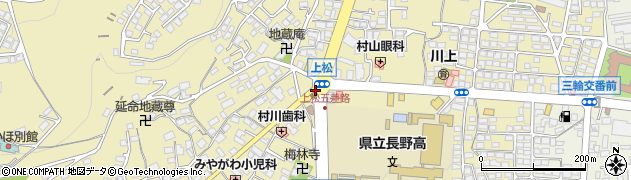 上松周辺の地図