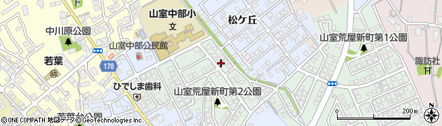 富山県富山市山室荒屋新町109周辺の地図
