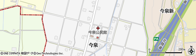 富山県高岡市今泉191周辺の地図