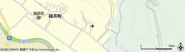 栃木県宇都宮市篠井町35周辺の地図