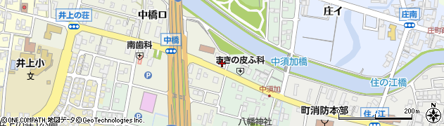石川県津幡町（河北郡）加賀爪（イ）周辺の地図