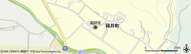 栃木県宇都宮市篠井町188周辺の地図
