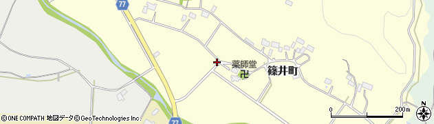 栃木県宇都宮市篠井町2583周辺の地図
