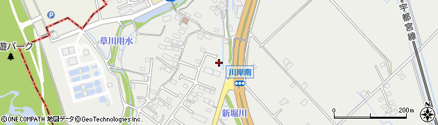 栃木県さくら市氏家1424-5周辺の地図