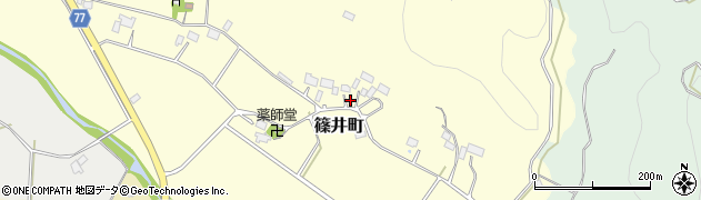 栃木県宇都宮市篠井町104周辺の地図