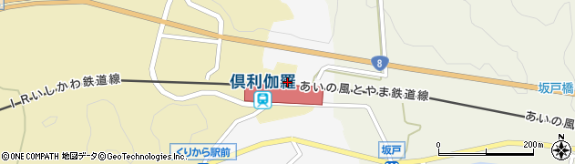 倶利伽羅駅周辺の地図