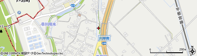 栃木県さくら市氏家1427-2周辺の地図