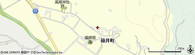 栃木県宇都宮市篠井町101周辺の地図