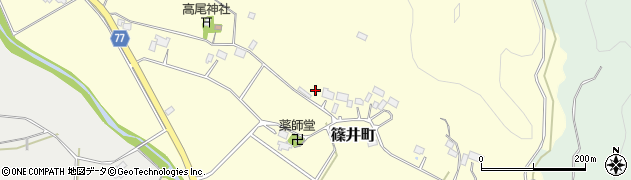 栃木県宇都宮市篠井町200周辺の地図