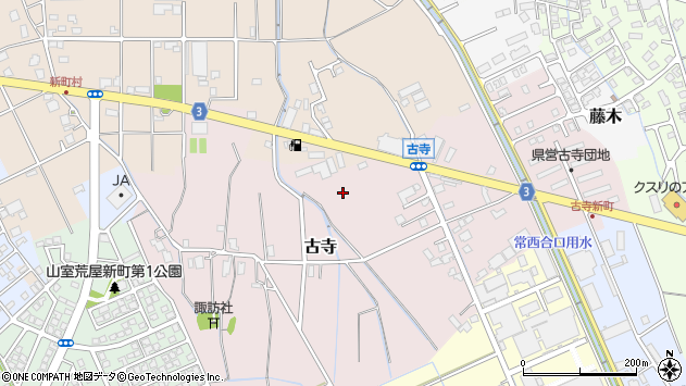 〒939-8023 富山県富山市古寺の地図