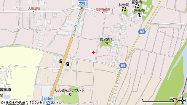 〒381-0004 長野県長野市大町の地図