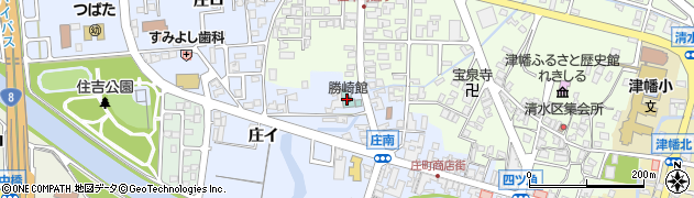 勝崎館周辺の地図