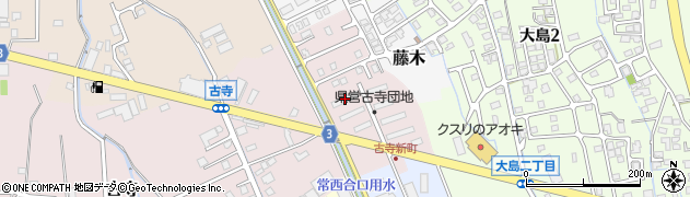 県営住宅古寺団地１号棟周辺の地図