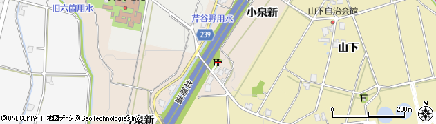 富山県高岡市小泉新7周辺の地図