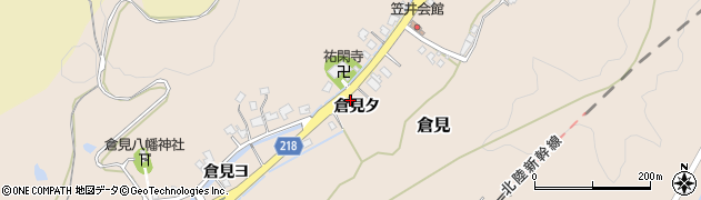 石川県津幡町（河北郡）倉見（タ）周辺の地図