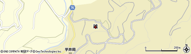 長野県長野市鑪周辺の地図