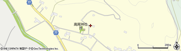 栃木県宇都宮市篠井町1950周辺の地図