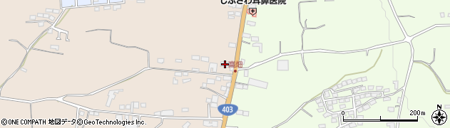 長野県須坂市小河原高畑町1261周辺の地図