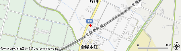 富山県小矢部市芹川1119周辺の地図