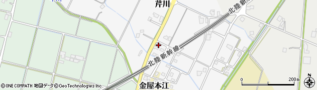 富山県小矢部市芹川1118周辺の地図
