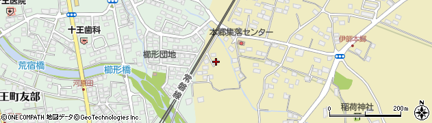 茨城県日立市十王町伊師本郷23周辺の地図