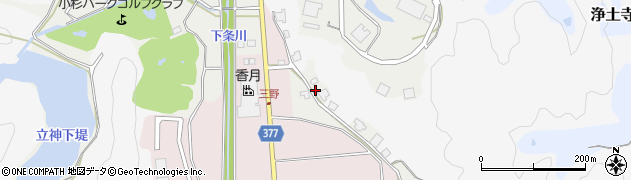 富山県射水市青井谷三野周辺の地図