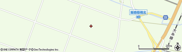 大北農協アルペンロード神城スタンド周辺の地図