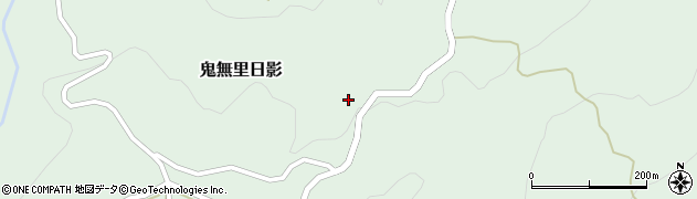 長野県長野市鬼無里日影868周辺の地図