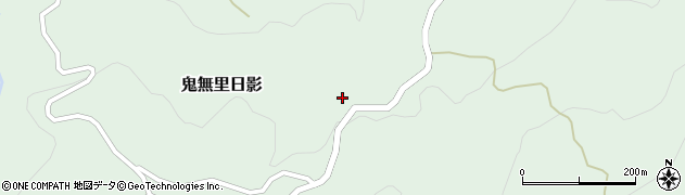 長野県長野市鬼無里日影863周辺の地図