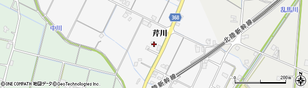 富山県小矢部市芹川1141周辺の地図