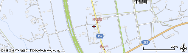 栃木県宇都宮市中里町1231周辺の地図