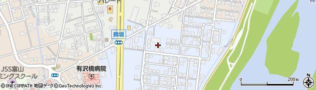 富山県富山市婦中町鵜坂139周辺の地図