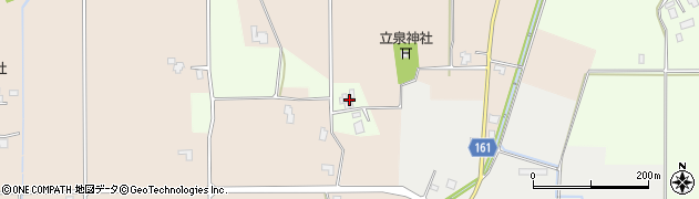 富山県立山町（中新川郡）立泉寺周辺の地図