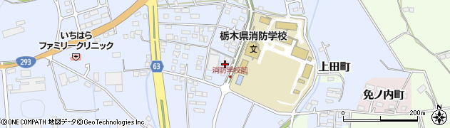 栃木県宇都宮市中里町384周辺の地図